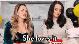 Love It Smile GIF by Rosanna Pansino Love It Smile GIF by Rosanna Pansino
