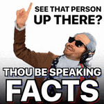 Pointing Up The Truth GIF